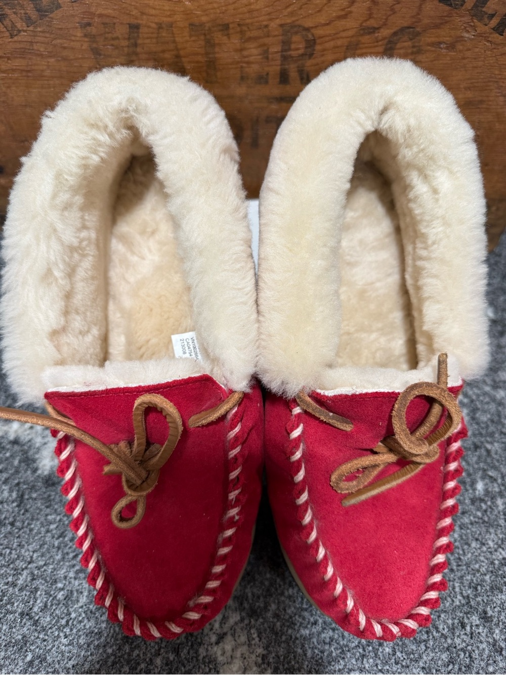 L.L. Bean Women's Wicked Good Moccasins Brown Size 7 Medium - Picture 3 of 6